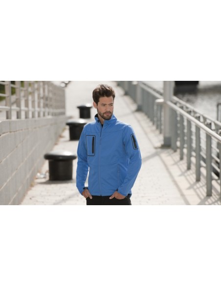 CHAQUETA CRO SOFT SHELL 240GR 5.000G/M TRANSPIRACION 520M