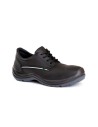 CE UNI EN ISO 20345:2012 S3 CI HI HRO SRC

Zapato bajo, en piel plena flor IDROTECH® WRU espesor 1,8-2,0 mm.
Forro en tejido