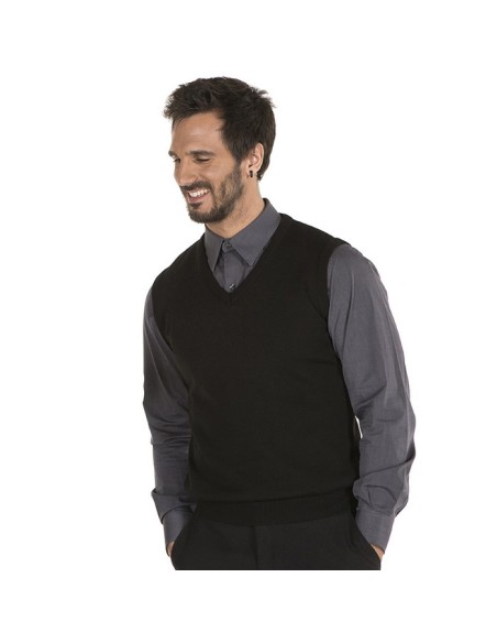 Especificaciones Para CHALECO PICO HOMBRE "
Punto 70% PC DRALÓN - 30% WO MERINO. Galga 10. 2 Hilos 2/42