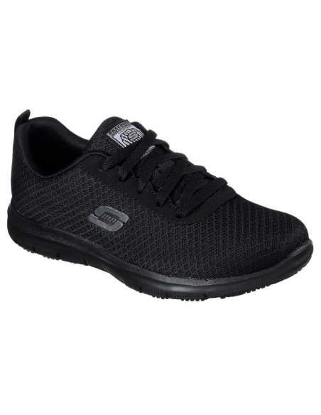 Un estilo deportivo de lo más cómodo en el modelo SKECHERS Work Relaxed Fit®: Ghenter - Bronaugh SR. Parte superior de tejido s