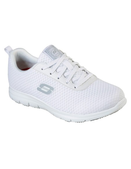 ZAPATO SRA BLANCO CORDONES GHENTER BRONAUGH SRC SUELA GOMA