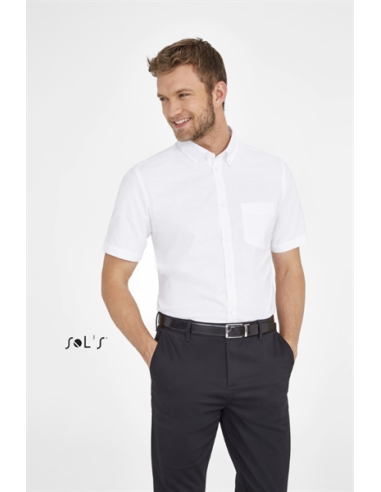 CAMISA M/C OXFORD 1 BOLSILLO BRISBANE FIT 70%ALGO 130GR