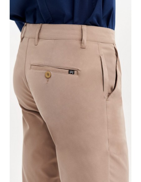 PANTALON CRO CHINO 30%ELASTICO EME70%POLI TIPO GOLF AJUSTADO 175 gramos