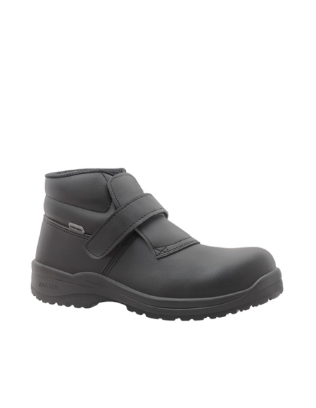 BOTA MERLOT NEGRA 02 HIDROGRIP CIERRE VELCRO SIN SEGURIDAD