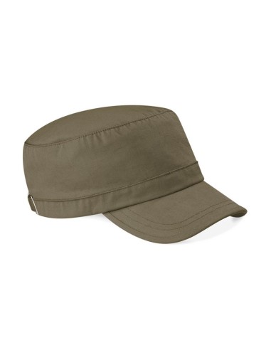 Gorra de estilo militar de alta calidad, gorra militar de ajuste flexible  para hombres y mujeres, color caqui, talla pequeña/mediana, perfecta para