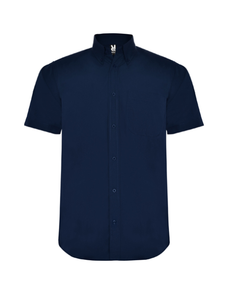 CAMISA M/C AIFOS CUELLO CLASICO 1 BOLSILLO POPELIN 130GR.