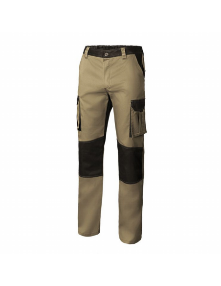 PANTALON MULTIBOLSILLOS COMBINADO RODILLERAS 240 GR 65%POLI