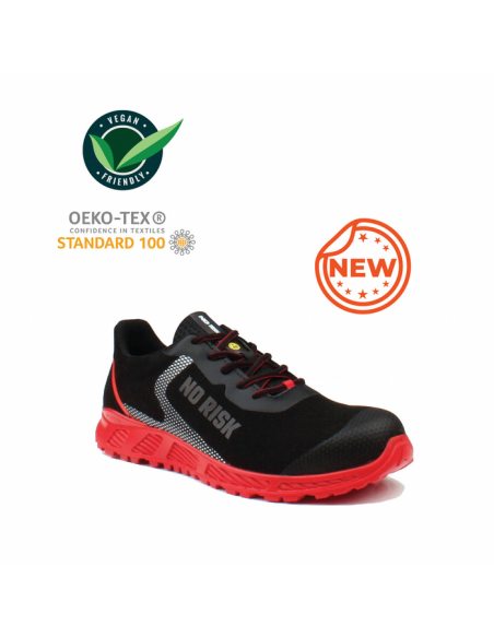 <img src="ruta_de_la_imagen.jpg" alt="Zapatos de seguridad Red Spider 1247.14 S3 SRC WRU en color negro y rojo, normativa EN 20