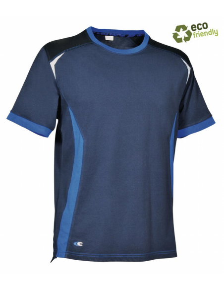 CAMISETA CRO M/C 60%ALGODON 40%POL RECICLADO COMBI REFLECTAN