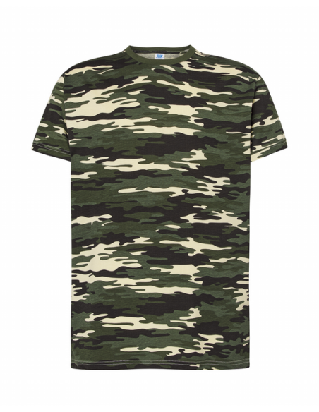 CAMISETA M/C CRO CAMUFLAJE 155GR 100%ALGODON