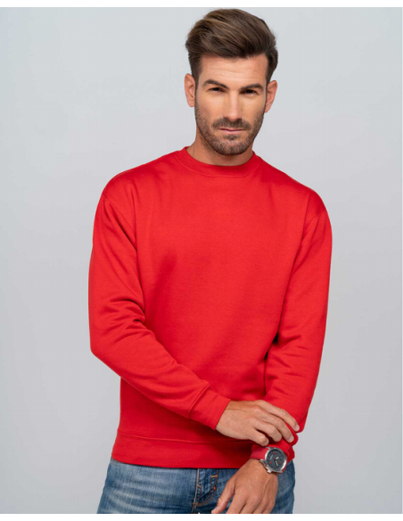 SUDADERA CRO CUELLO REDONDO 80% ALGODON 275 GR