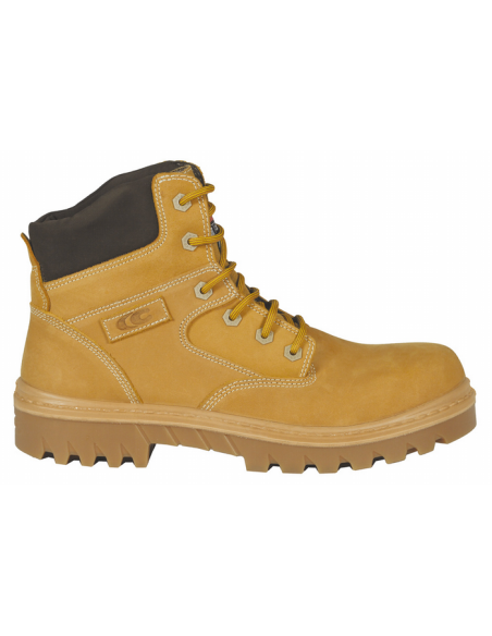 BOTA NOBUCK COLOR MIEL S7 MEMBRANA THINSULATE NITRILO