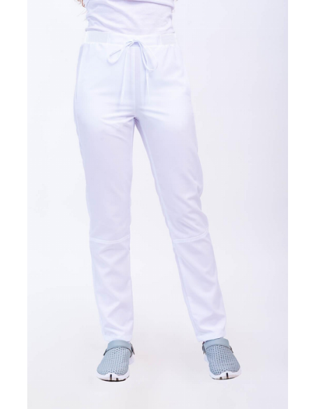 PANTALON GOMA Y CORDON MICROFIBRA ELASTICA EUPEN  TRANSPIRABLE BOLS LATERAL