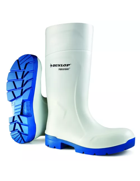 BOTA AGUA BLANCA SUELA AZUL PUNTA SEGURIDAD S4 AISLANTE -20º FOODPRO MULTIGRIP