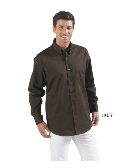 CAMISA M/L SARGA TWIN BOTON CUELLO 165 GRAMOS BEL AIR