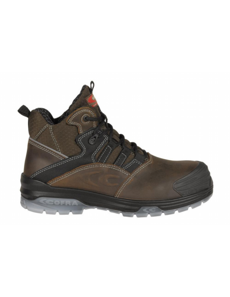 BOTA PIEL NOBUCK MARRON S3 NO METAL POLIURETANO