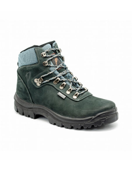 BOTA TREKKING NOBUCK MEMBRANA IMPERMEABLE SIN SEGURIDAD FABRICION ESPAÑOLA POSTIGO