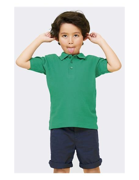 POLO M/C NIÑO 100%ALGODON 170 GR SUMMER KIDS