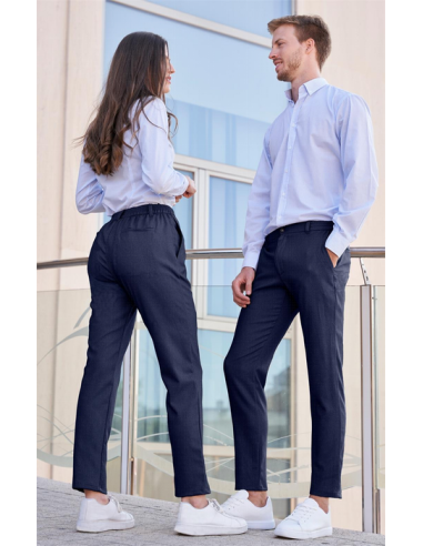 Pantalon impermeable cintura goma