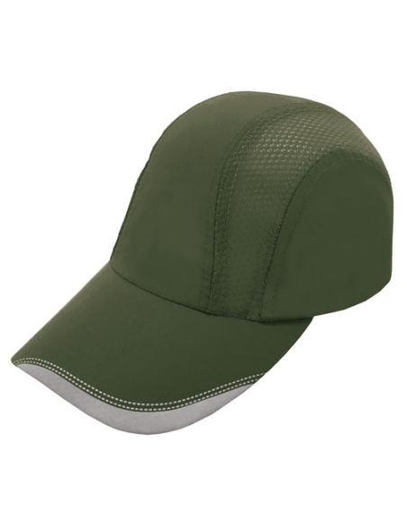 GORRA MICROFIBRA STRIKE REJILLA TRANSPIRABLE FILO REFLECTANTE