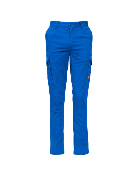 PANTALON MULTIBOLSILLO 65%POL 33%ALG 2% SLIM FIT 250GM FLEXI