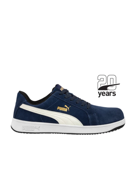 ZAPATO S1PL ICONIC NAVY SUELA GOMA 300º NO METAL PUNTA FIBRA DE VIDRIO ESD