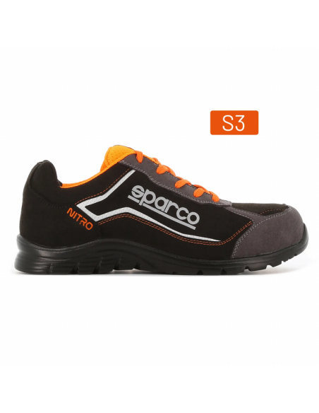 ZAPATO S3 NO METAL NITRO SRC MICROFIBRA EN345 COMBINADO