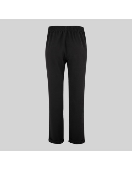 PANTALON SRA BIELASTICO BAJO VUELTO 88%POLIESTER 12%ELASTAN 220GR