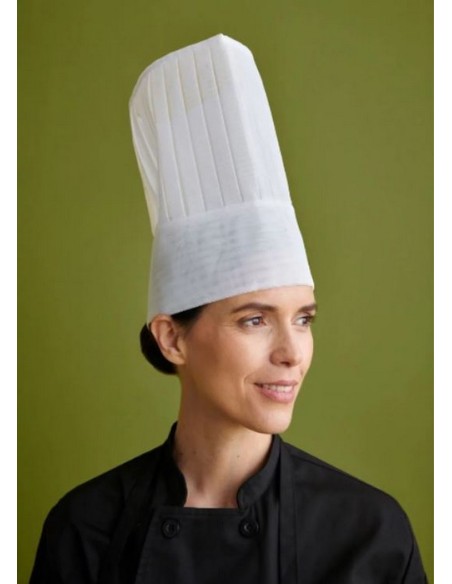 Gorro cocina alto chef 30 centimetros