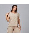 Blusa Mujer Bambula Jara - Uniforme de estilo para belleza y estética CASACA