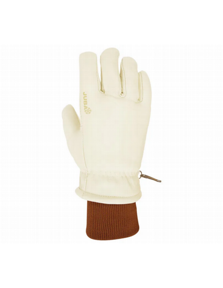 Guantes JUBA 411CFV WINTER de piel flor vacuno hidrofugada, forro Thinsulate y normativa EN 511, protección térmica hasta -20°C