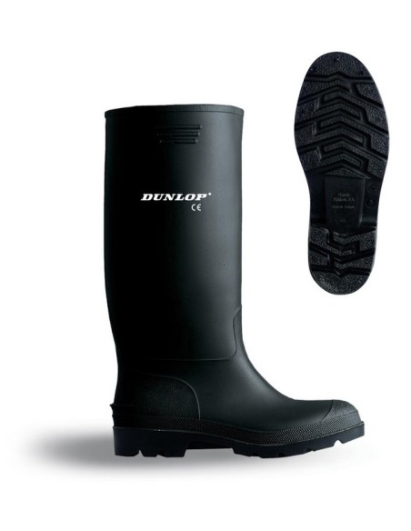 Bota de agua PVC caña alta negra.
Aplicaciones: Trabajos en condiciones de humedad extrema o con agua, para usos en exterior (