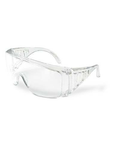 Tipo Visita
Gafa panorámica unilente de policarbonato, compatible con gafas graduadas. Unilente de policarbonato. Unilente de 