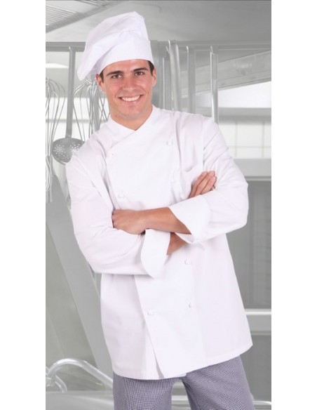 CHAQUETILLA COCINA M/L TEFLON BOTON BOLA