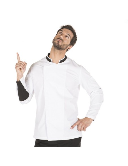 CHAQUETILLA COCINA  M/L ARAGON BOT OCULTO CANALE ELASTICO MA