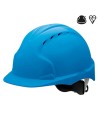 Casco Evo®3 Mid Peak Revolution® Ventilado Blanco - Trinquete Rotativo y Protección Industrial