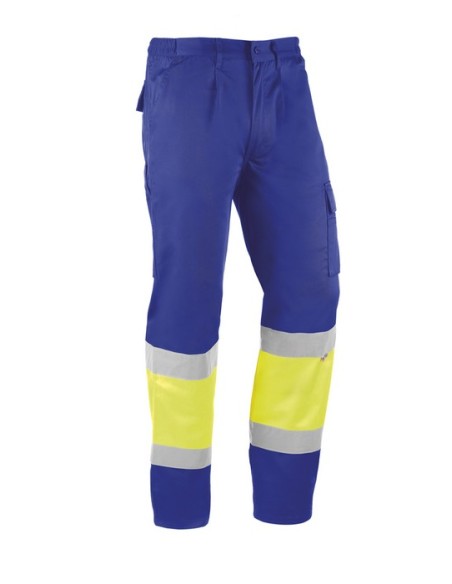 PANTALON BICOLOR A/V AMARILLO ROYAL 60%ALG 235 GR HYDRA