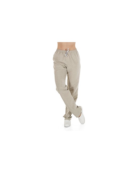 PANTALON GOMA COMPLETA  CORDON 100%POLIESTER JASPEADO JASPER