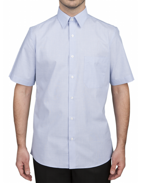 CAMISA M/C 1 BOLSILLO BASIC CANESU ESPALDA