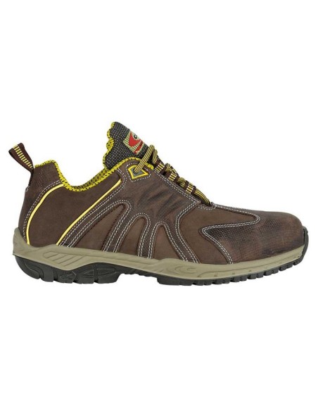 NORMA: EN ISO 20345:2011

EMPEINE: nubuck Pull-up hidrófugo

FORRO INTERIOR: SPHERA 100% poliamida, indesmallable, antibact