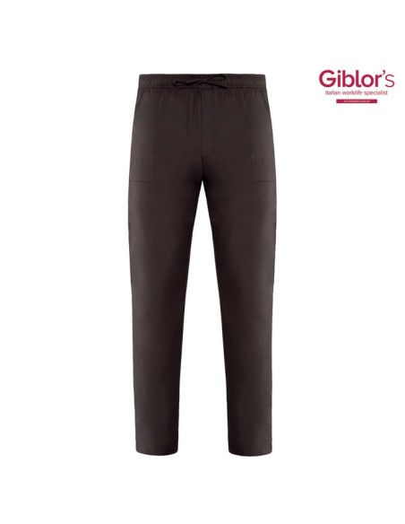 PANTALON MARRON GOMA COMPLETA 70%ALGODON ATENE